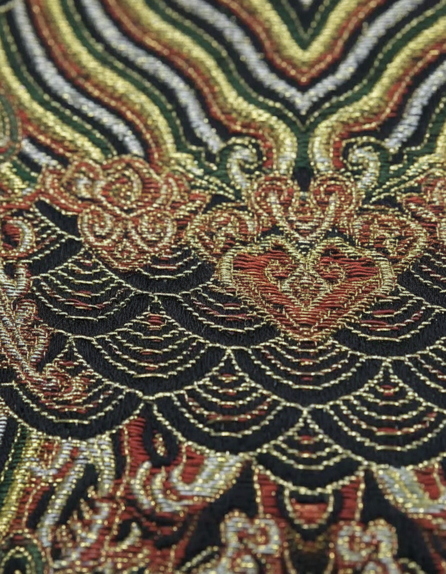 YÚN · Jīnyún 金云 — Sac à main doré en brocart